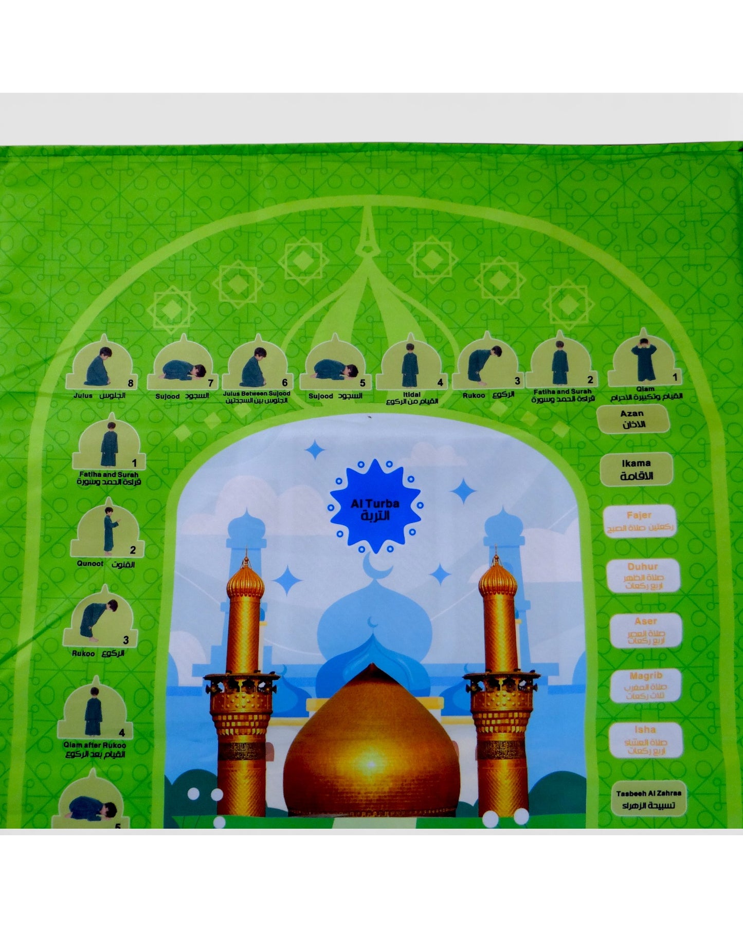 Interactive Prayer Mat for Kids