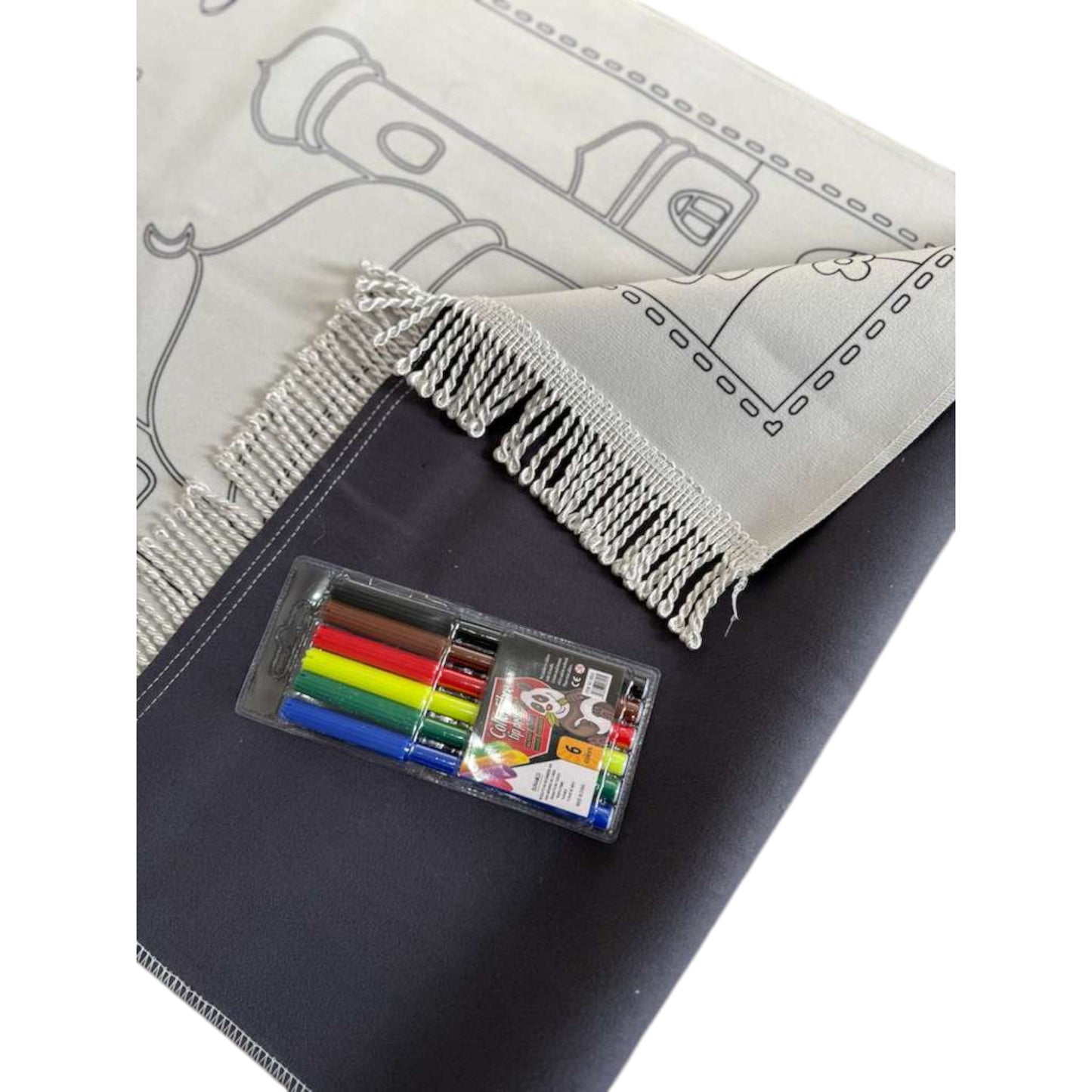 Reusable Kids Coloring Prayer Mats